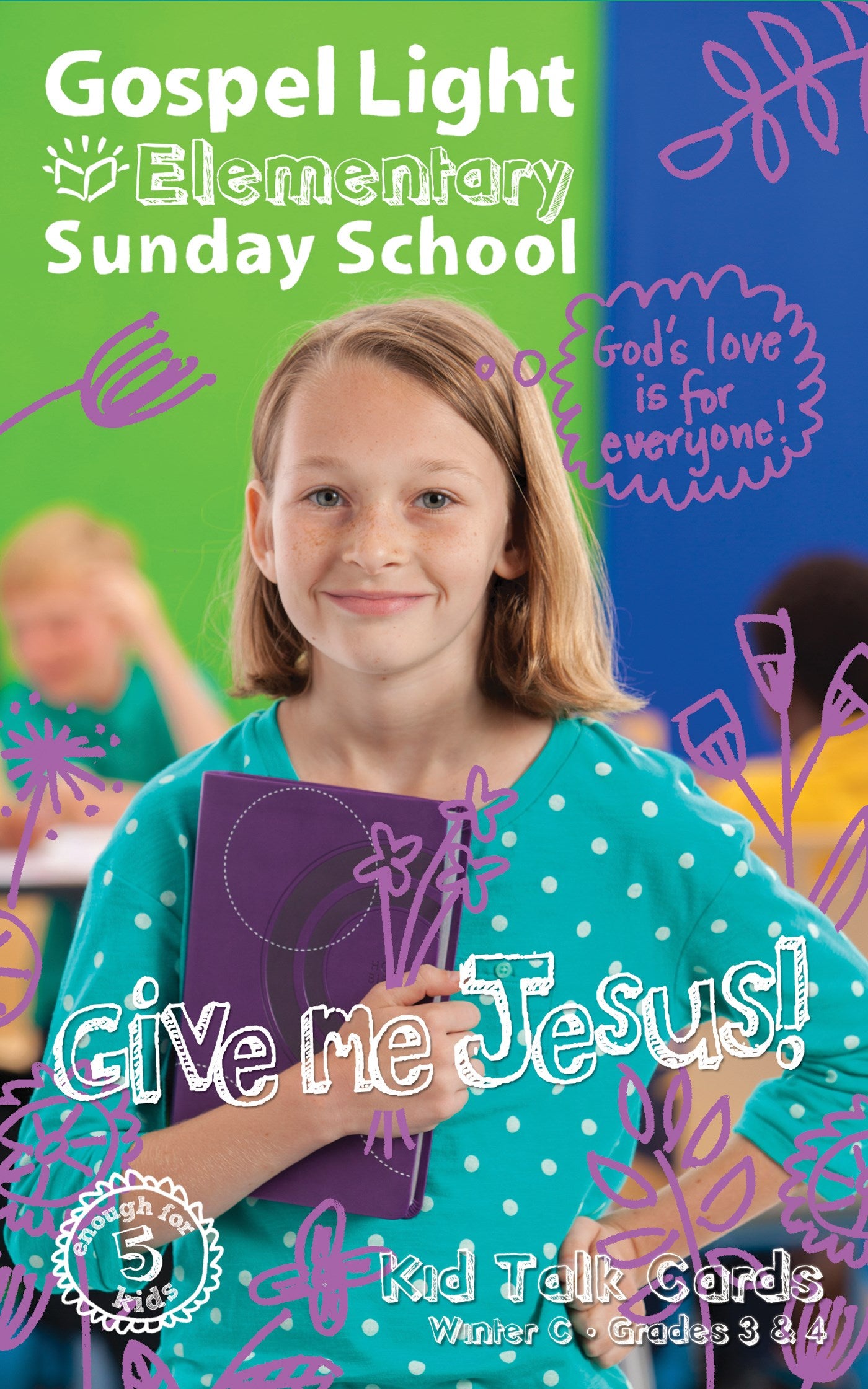 Gospel Light Winter 2025-2026: Elementary Kid Talk Cards (Grades 3-4)-Year C (#2342)