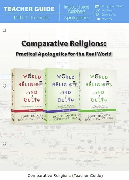 Master Books-Comparative Religion Teacher Guide (10th-12th Grade)