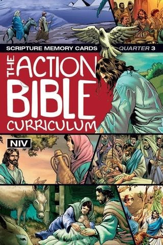 NIV The Action Bible Scripture Memory Cards Q3 (#144987)