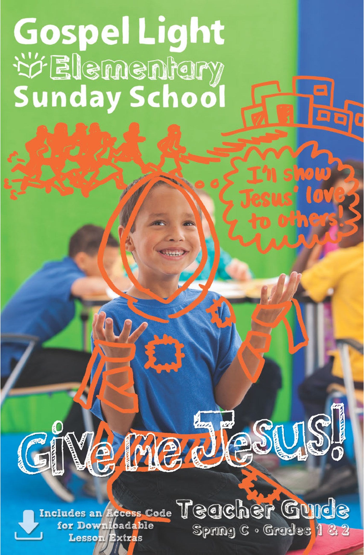 Gospel Light Spring 2026: Elementary Teacher Guide W/Cd-Rom (Grades 1-2)-Year C (#2320)