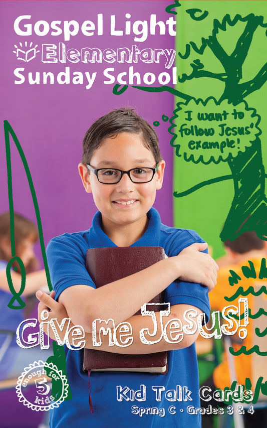 Gospel Light Spring 2026: Elementary Kid Talk Cards (Grades 3-4)-Year C (#2342)