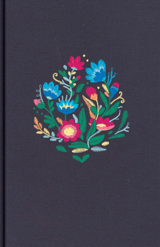 NVI Super Giant Print Reference Bible (Biblia Letra Super Gigante)-Embroidered Cloth Over Board Indexed