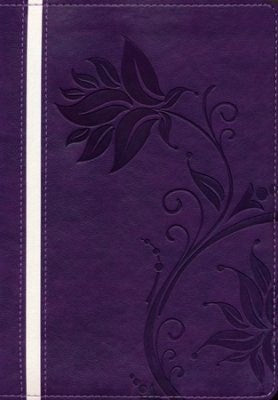 RVR 1960 Biblia de la Mujer Conforme al Corazon de Dios (A Woman After God's Own Heart Bible)-Purple Duotone