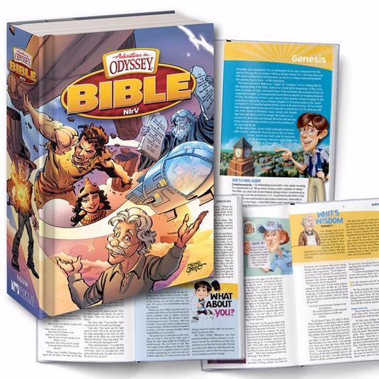 NIrV Adventures In Odyssey Bible-Hardcover