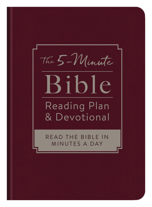 The 5-Minute Bible Reading Plan And Devotional-DiCarta