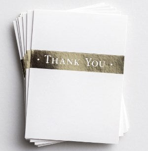 Note Card-Thank You Trend Note-Numbers 6:24 NIV (Pack Of 10)