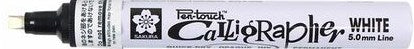 Pen-Touch Calligrapher (5 Mm) MED-White