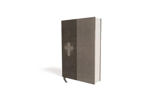 NIV Thinline Bible For Kids (Comfort Print)-Gray Leathersoft