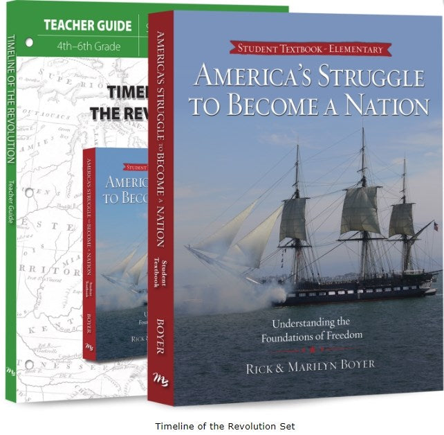 Timeline Of The Revolution Set (4th - 6th Grade)