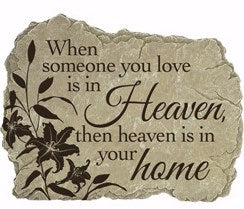 Garden Stone-Heaven Home-Sand (10.5" x 8")