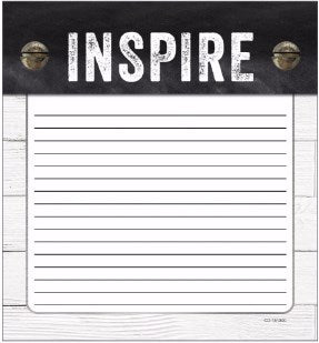 Notepad-Schoolgirl Style-Industrial Chic-Shiplap (50 Sheets)