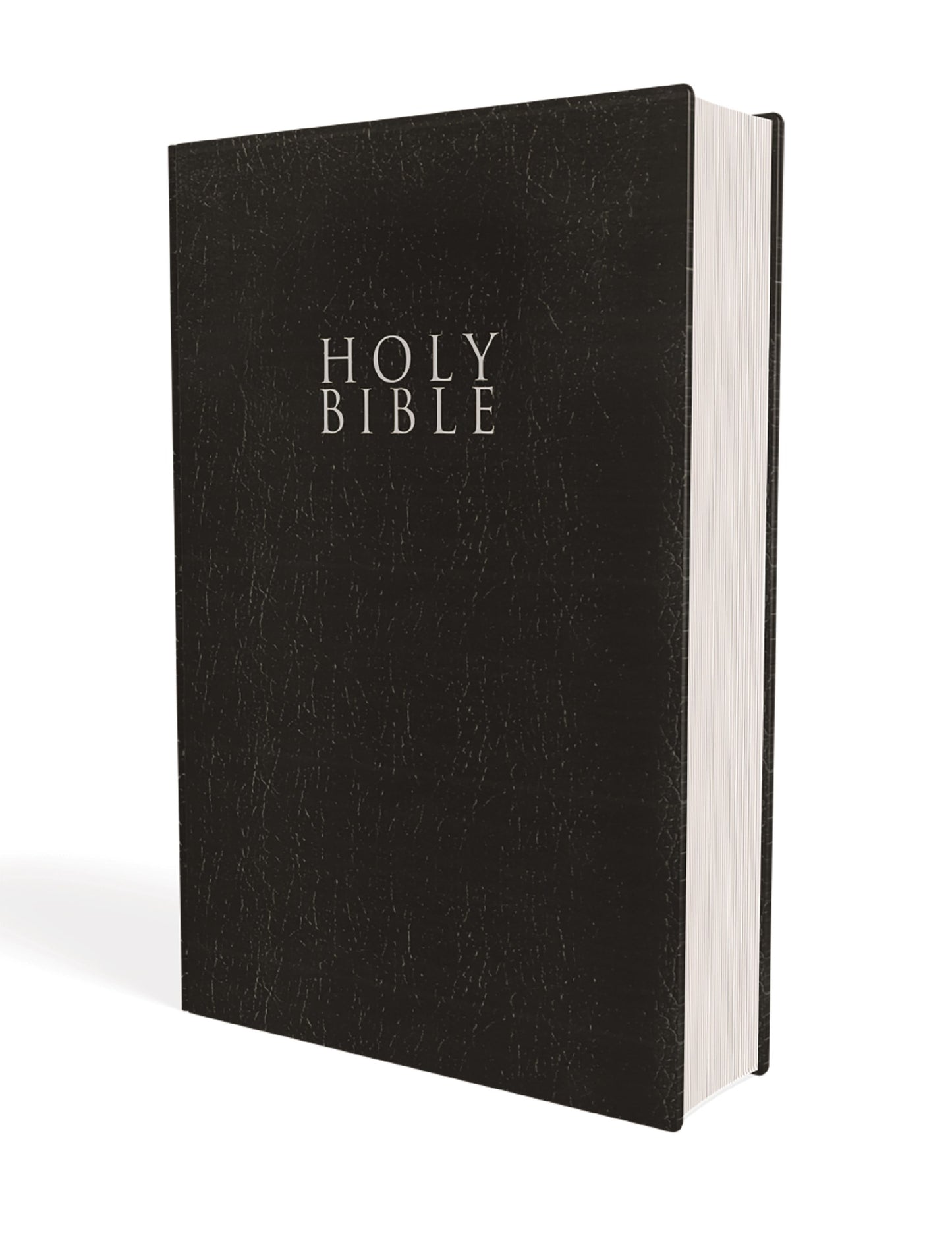 NIV Gift & Award Bible (Comfort Print)-Black Leather-Look