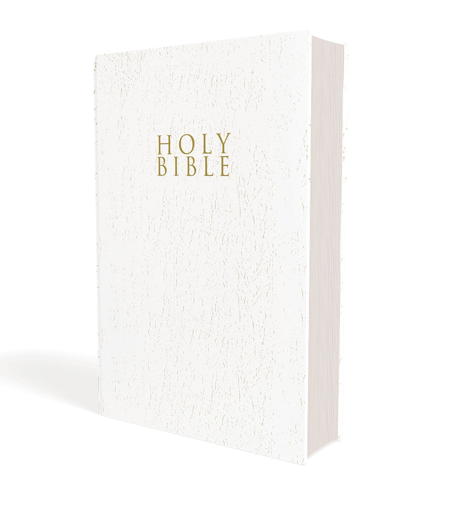 NIV Gift & Award Bible (Comfort Print)-White Leather-Look