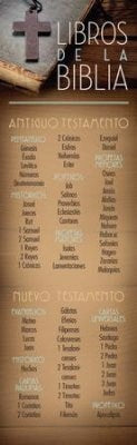 Marcadores-Libros de la Biblia (Bookmark-Books Of The Bible) (Pack Of 25)