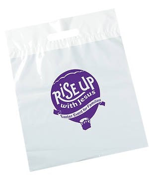 Rise Up With Jesus: Tote Bag (Pack Of 25)