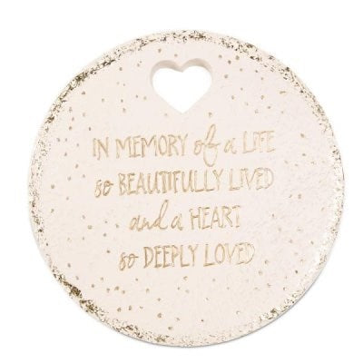 Garden Stone-In Memory (10")