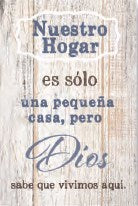 Spanish Plaque-New Horizons-Our Home (Nuestro Hogar) (6" x 9")