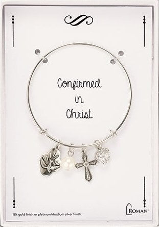 Bracelet-Confirmation-Bangle-Silver (Carded)