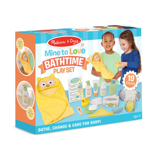 Toy-Mine to Love: Changing & Bathtime Play Set (Ages 3+)
