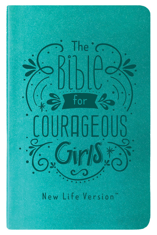 NLV The Bible For Courageous Girls-Teal DiCarta