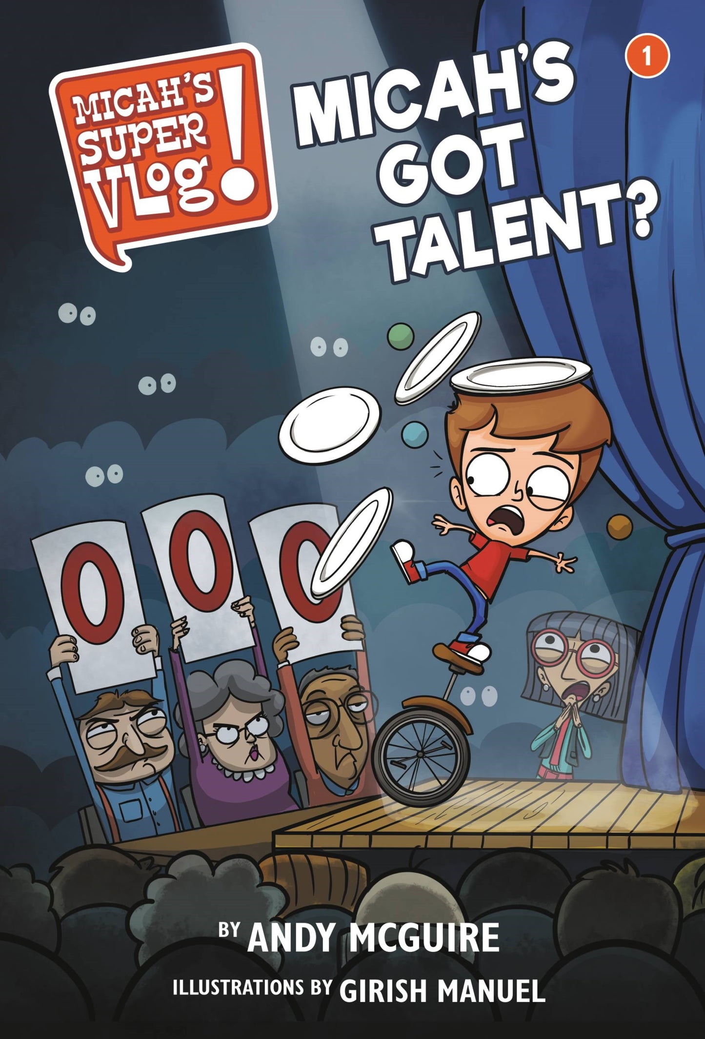 Micah's Super Vlog!: Micah's Got Talent? (Book #1)