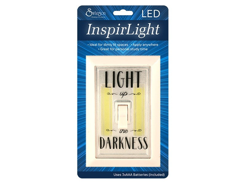 LED Light Switch-Light Up The Darkness (InspirLight)