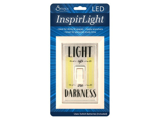 LED Light Switch-Light Up The Darkness (InspirLight)