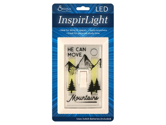 LED Light Switch-He Can Move Mountains (InspirLight)