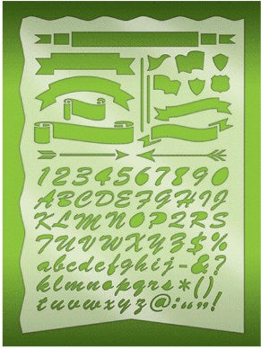 Journaling Stencils-Series 3