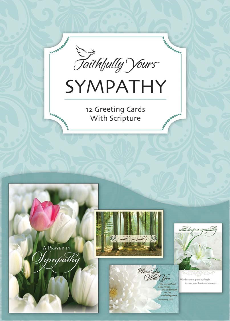 Boxed Card-Sympathy-God's Promise (Box Of 12)