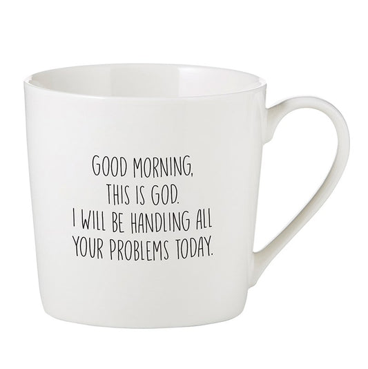 Mug-Cafe-Good Morning This Is God (14 Oz)