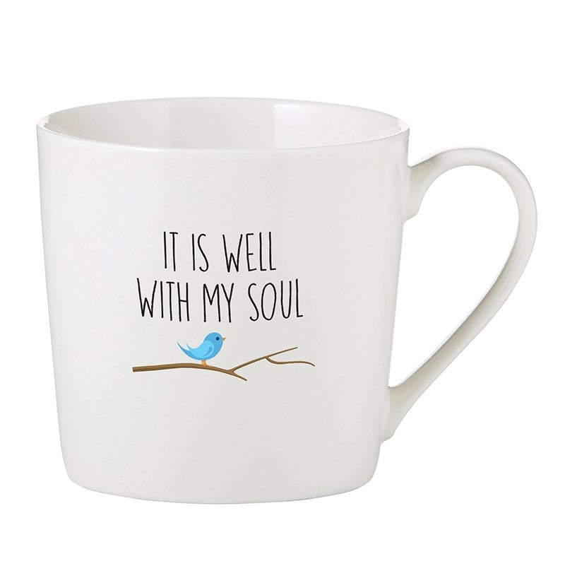 Mug-Cafe-It Is Well With My Soul (14 Oz)
