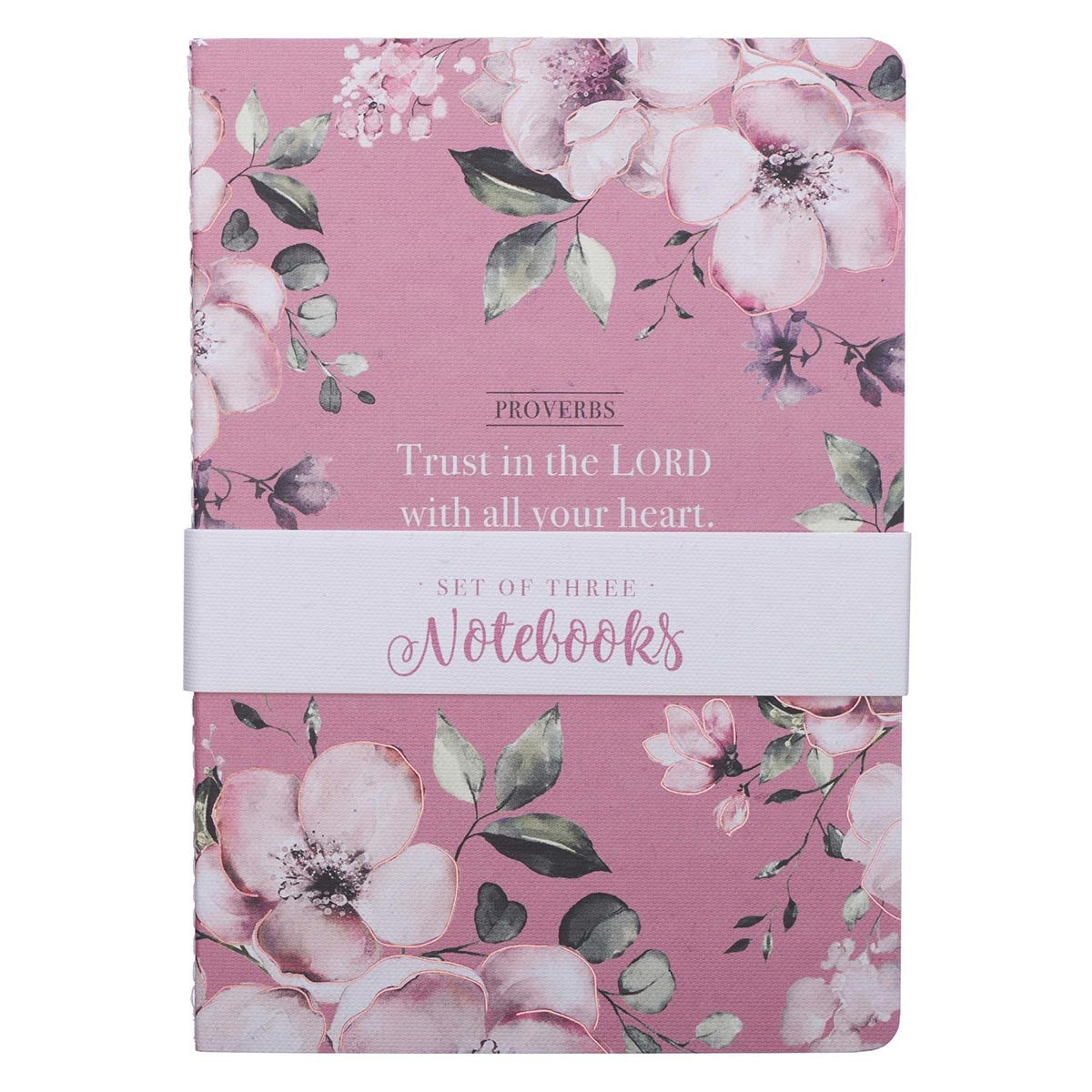 Notebook Set-Trust In The Lord (Set Of 3)