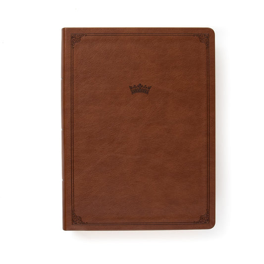 CSB Tony Evans Study Bible-British Tan LeatherTouch