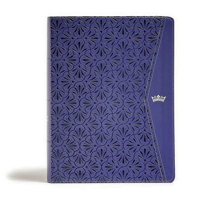 CSB Tony Evans Study Bible-Purple LeatherTouch