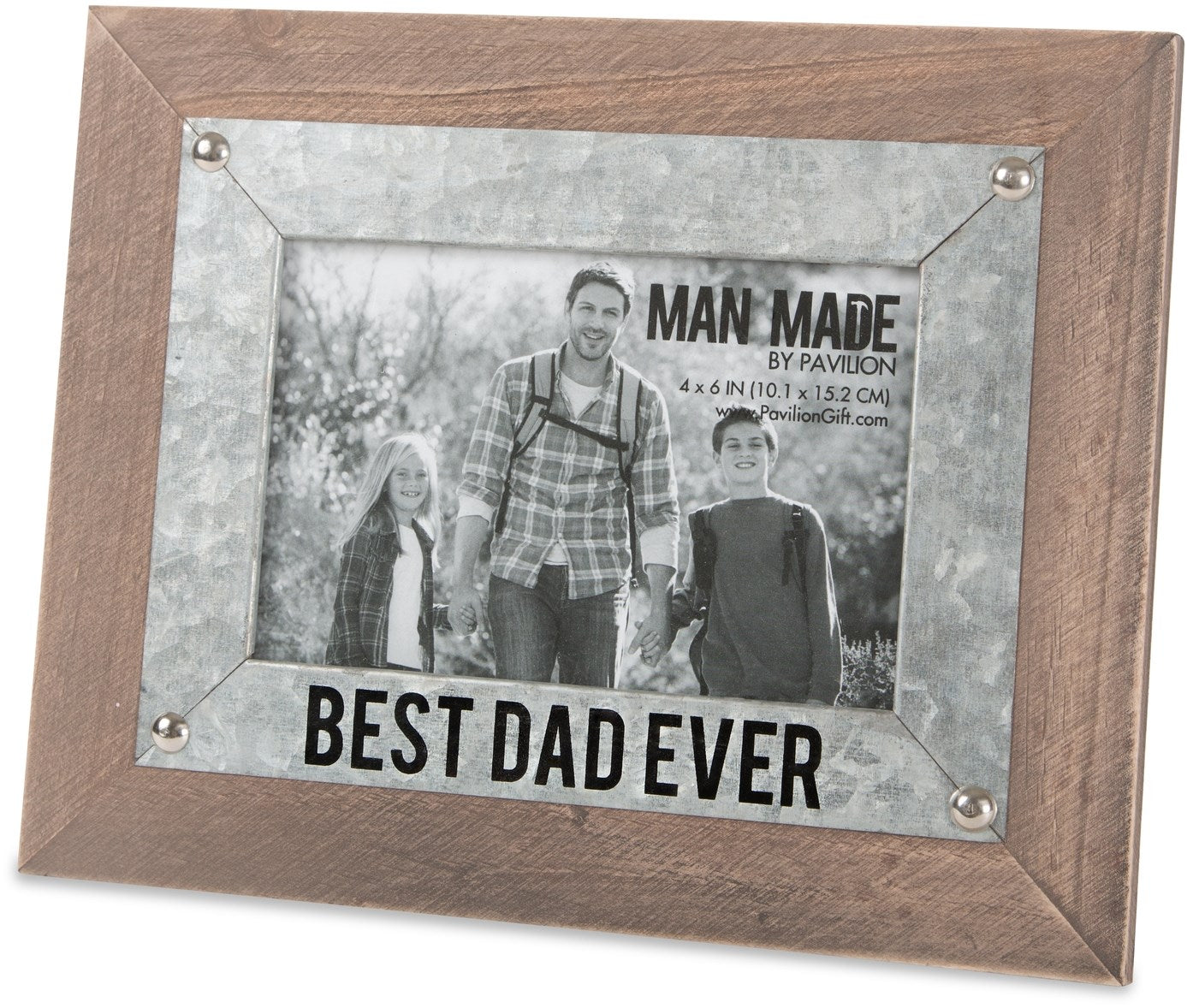 Frame-Best Dad (Holds 4 x 6 Photo) (7 x 9.5)