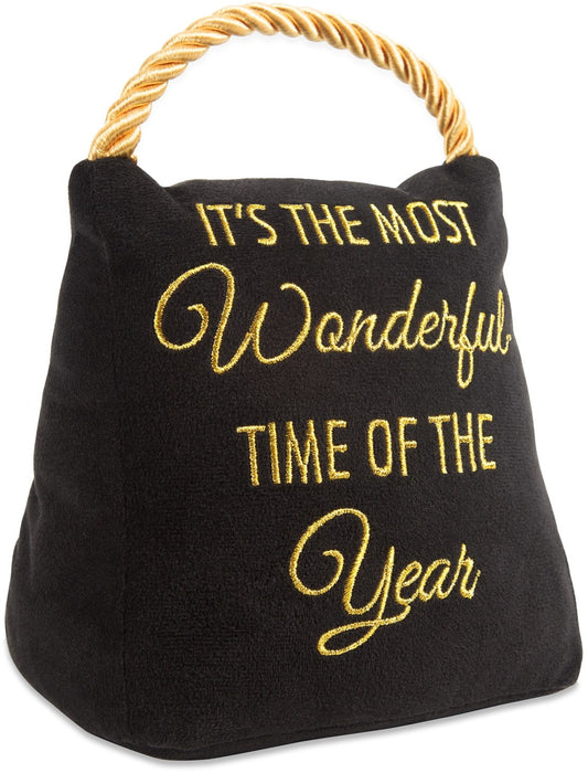 Door Stopper-Wonderful-Black Velvet (5 x 6)