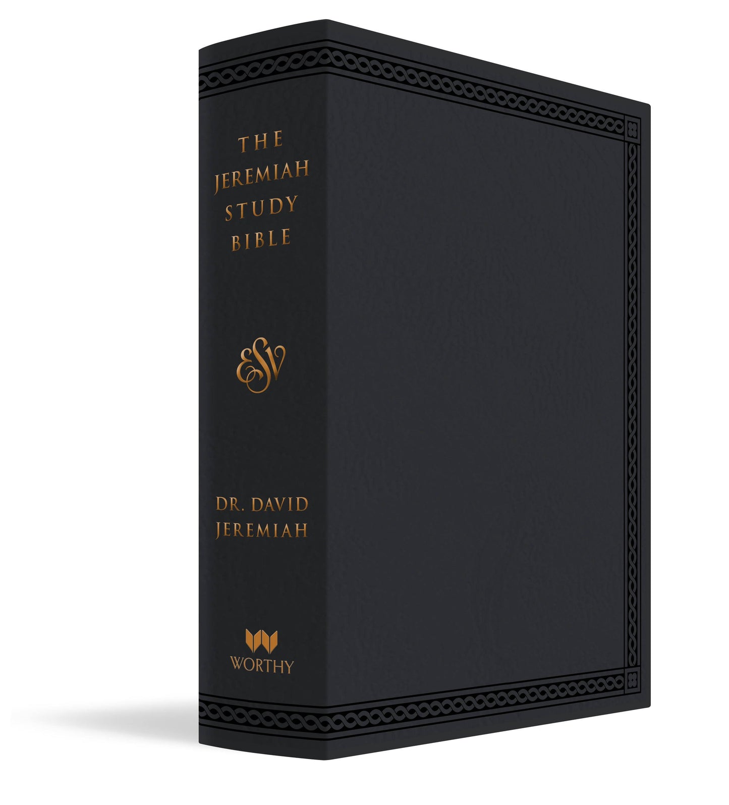 ESV The Jeremiah Study Bible-Black Leatherluxe