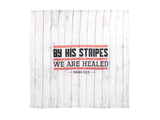 Prayer Cloth-By His Stripes-Isaiah 53:5 (Pack Of 6)
