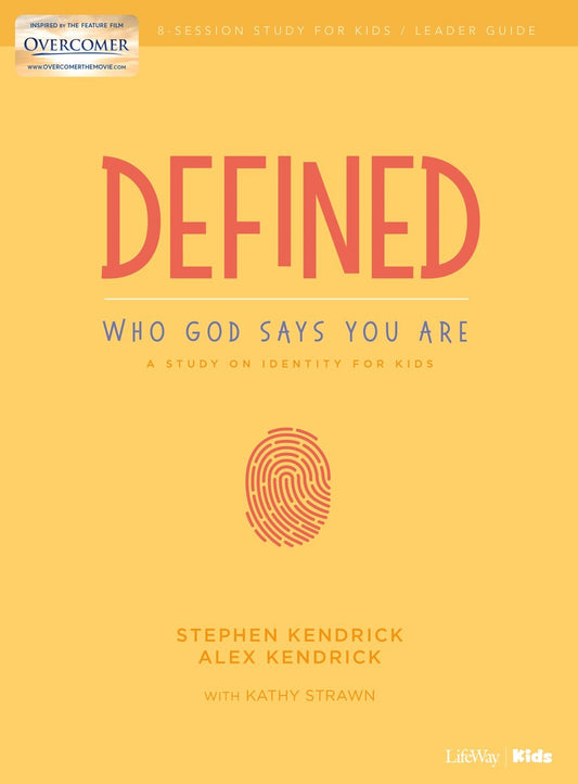 Defined Bible Study For Kids Leader Guide (Overcomer)