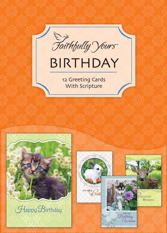 Boxed Card-Birthday-Favorite Friends (Box Of 12)
