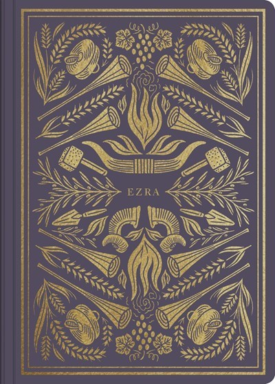 ESV Illuminated Scripture Journal: Ezra-Blue Softcover