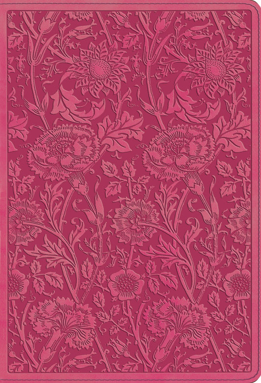 ESV Student Study Bible-Berry Floral Design TruTone