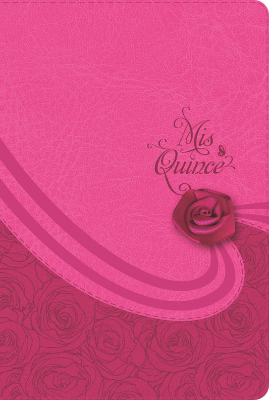 RVR 1960 Sweet 15 Edition (Biblia Mis Quince)-Raspberry Punch Shade LeatherTouch (Biblia Mis Quince)