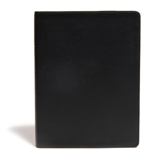 CSB Life Essentials Study Bible-Black Genuine Leather