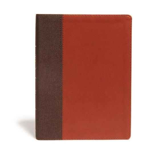 CSB Life Essentials Study Bible-Brown LeatherTouch