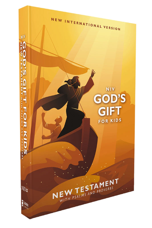 NIV God's Gift For Kids New Testament With Psalms And Proverbs (Comfort Print)-Softcover