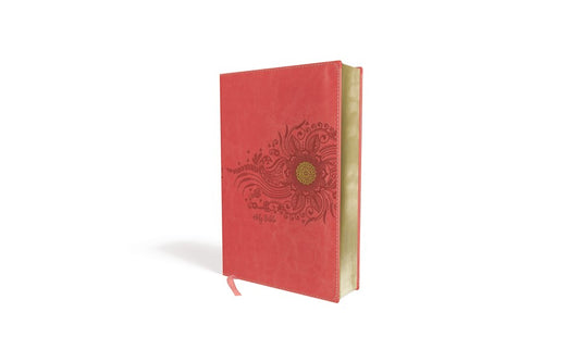 NIV Premium Gift Bible/Youth Edition (Comfort Print)-Coral Leathersoft