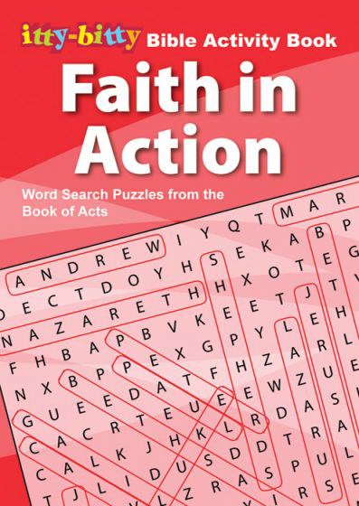 Itty-Bitty Faith In Action Bible Activity Book (Pack Of 6)