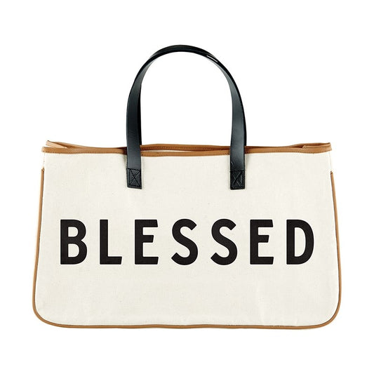 Tote Bag-Blessed (20"" X 11"")-Canvas